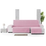 Κάλυμμα Γωνιακού Καναπέ (290) με δεξί ανάκλιντρο Practica Newhome Levante 02 ροζ