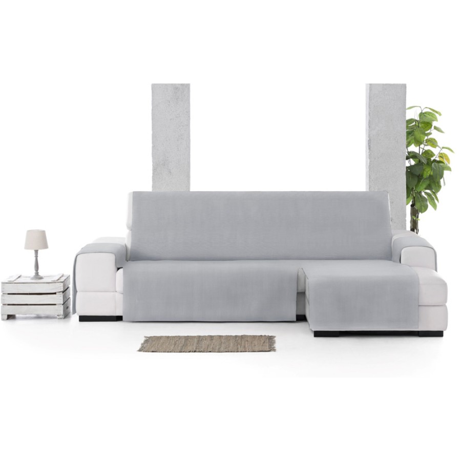 Κάλυμμα Γωνιακού Καναπέ (240) με δεξί ανάκλιντρο Practica Newhome Levante 06 γκρι