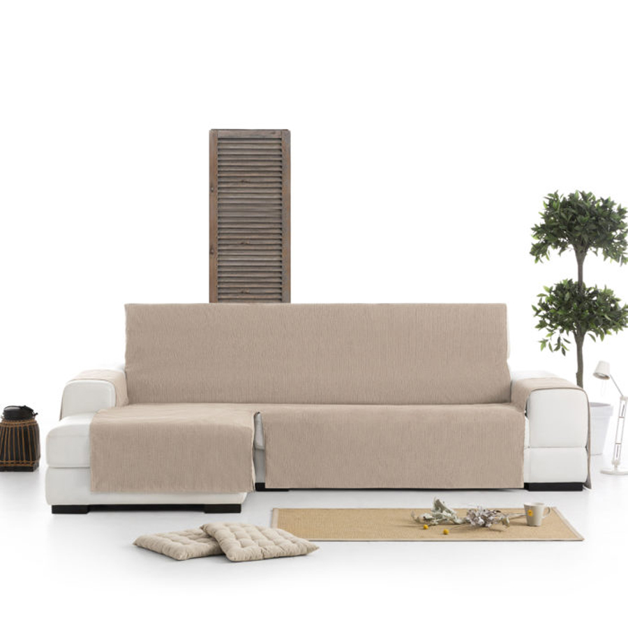Κάλυμμα Αδιάβροχο Γωνιακού Καναπέ (290) Αριστερό Ανάκλιντρο Practica Newhome Loira Protect 01 μπεζ
