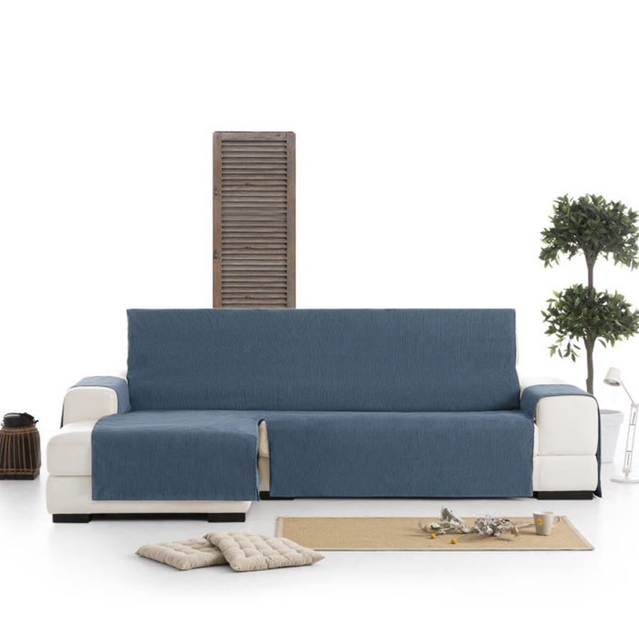 Κάλυμμα Αδιάβροχο Γωνιακού Καναπέ (240) Αριστερό Ανάκλιντρο Practica Newhome Loira Protect 03 μπλε