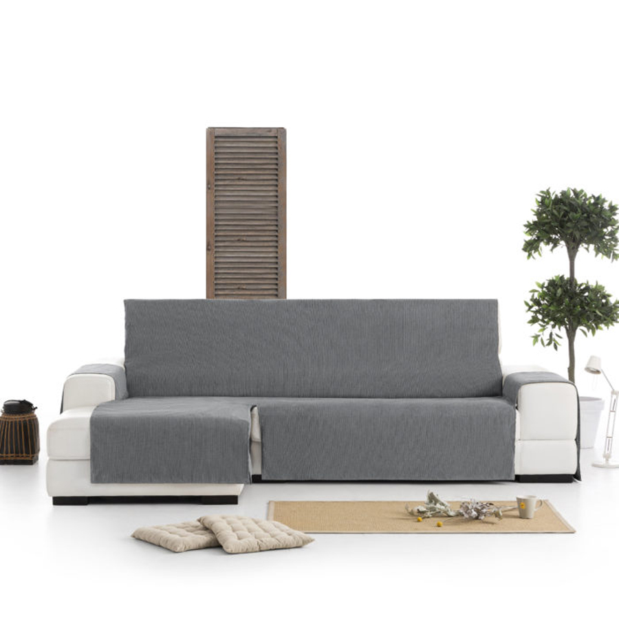 Κάλυμμα Αδιάβροχο Γωνιακού Καναπέ (240) Αριστερό Ανάκλιντρο Practica Newhome Loira Protect 06 γκρι