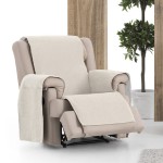 Κάλυμμα Αδιάβροχο Σενίλ για Πολυθρόνα Newhome Loira Protect Practica 00 εκρού