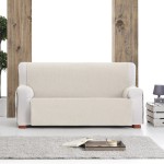 Κάλυμμα Αδιάβροχο Σενίλ για Διθέσιο Καναπέ  Newhome Loira Protect Practica 00 εκρού