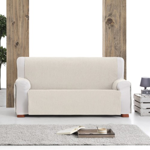 Κάλυμμα Αδιάβροχο Σενίλ για Τετραθέσιο Καναπέ  Newhome Loira Protect Practica 00 εκρού