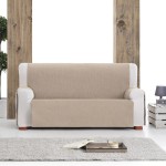 Κάλυμμα Αδιάβροχο Σενίλ για Διθέσιο Καναπέ  Newhome Loira Protect Practica 01 μπεζ