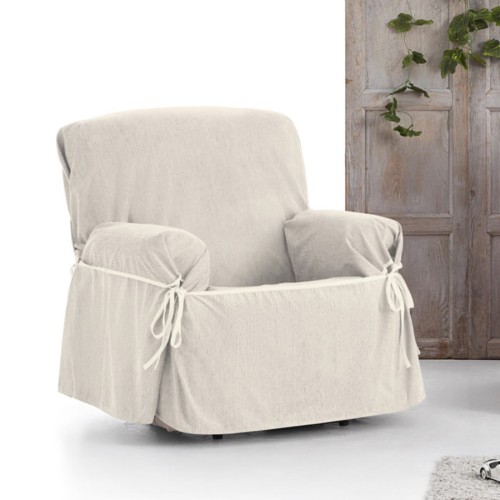 Κάλυμμα Αδιάβροχο για Πολυθρόνα Universal με δεσίματα Newhome Loira Protect 00 εκρού