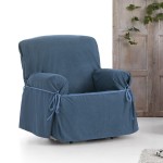 Κάλυμμα Αδιάβροχο για Πολυθρόνα Universal με δεσίματα Newhome Loira Protect 03 μπλε