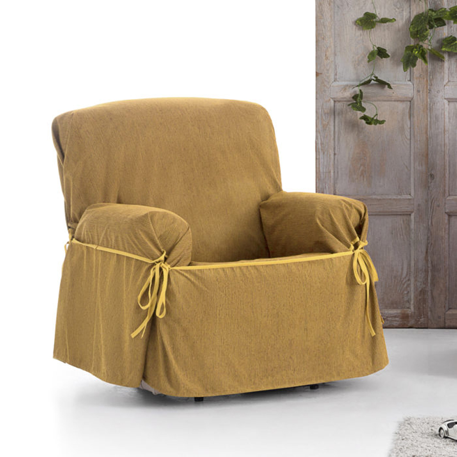 Κάλυμμα Αδιάβροχο για Πολυθρόνα Universal με δεσίματα Newhome Loira Protect 05 κίτρινο