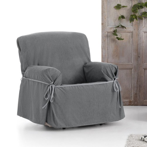 Κάλυμμα Αδιάβροχο για Πολυθρόνα Universal με δεσίματα Newhome Loira Protect 06 γκρι