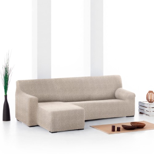 Κάλυμμα γωνιακού καναπέ (250-360) αριστερή γωνία, κοντό μπράτσο Newhome Roc 00 εκρού