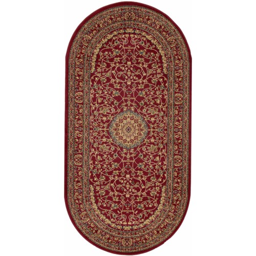 Χαλί Κλασσικό Οβάλ (100x200) Σαλονιού, Μηχανοποίητο Atlantis Classic 1905
