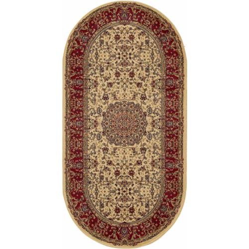 Χαλί Κλασσικό Οβάλ (100x200) Σαλονιού, Μηχανοποίητο Atlantis Classic 1914