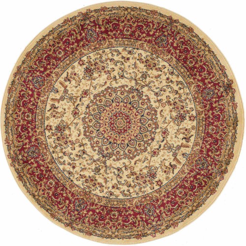 Χαλί Κλασσικό Ροτόντα (Διάμετρος 250 εκ.) Σαλονιού, Μηχανοποίητο Atlantis Classic 1914