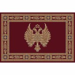 Εκκλησιαστικό Χαλί (130x100) με αετό με φτερά Atlantis Orthodoxia 1000 Κόκκινο