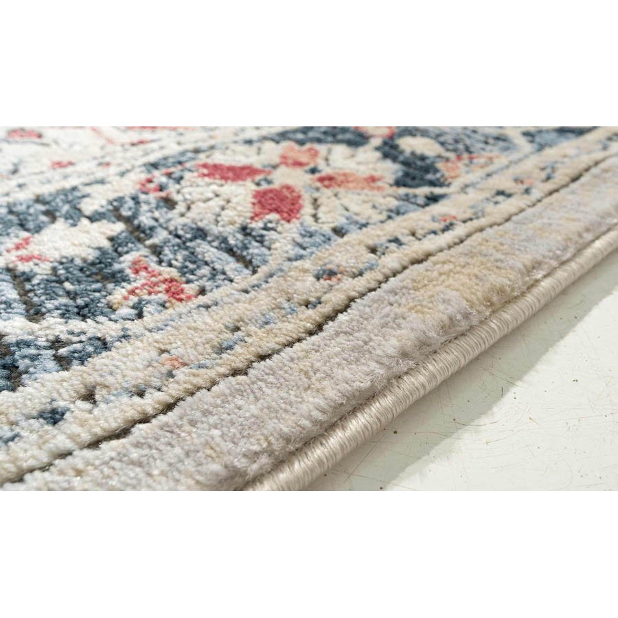 Χαλί Κλασσικό (133x195) Μηχανοποίητο Atlantis Sonata 1707 κρεμ/μπλε