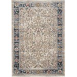 Χαλί Κλασσικό (160x230) Μηχανοποίητο Atlantis Sonata 1708 κρεμ/μπλε