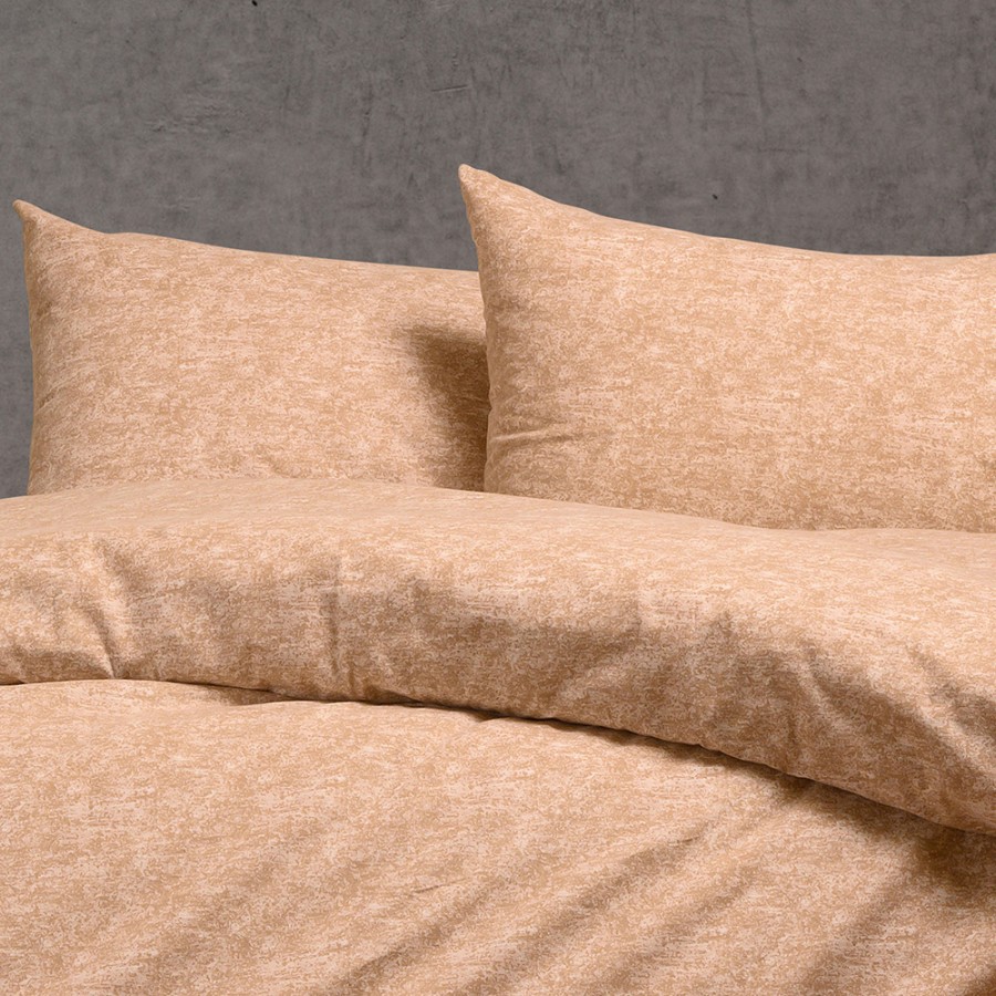 Σετ Σεντόνια Φανελένια Μονά (170x260) Melinen Winter Line Hope Beige