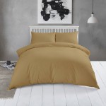 Κατωσέντονο με Λάστιχο Υπέρδιπλο (175x200+32) Βαμβακερό Melinen Urban Line Curry