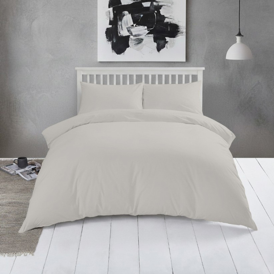 Κατωσέντονο με Λάστιχο Μονό (100x200+32) Βαμβακερό Melinen Urban Line Ecru