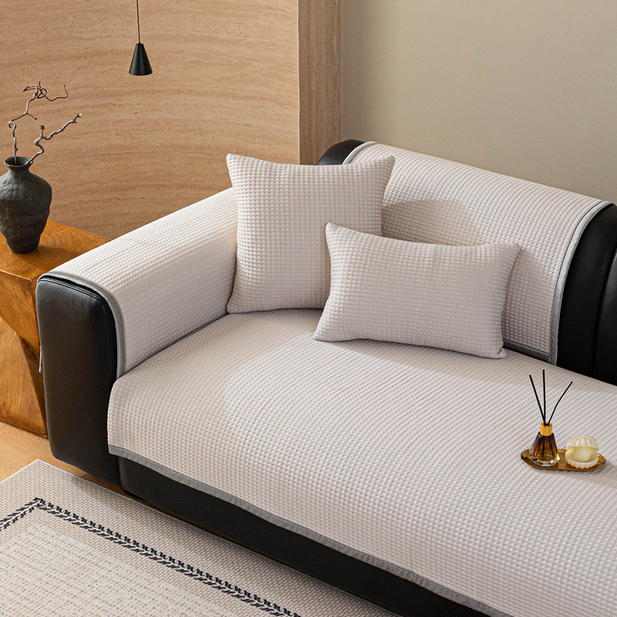 Μπράτσο | Πλάτη Καναπέ (90x90) Αντιολισθητικό Melinen August Silver