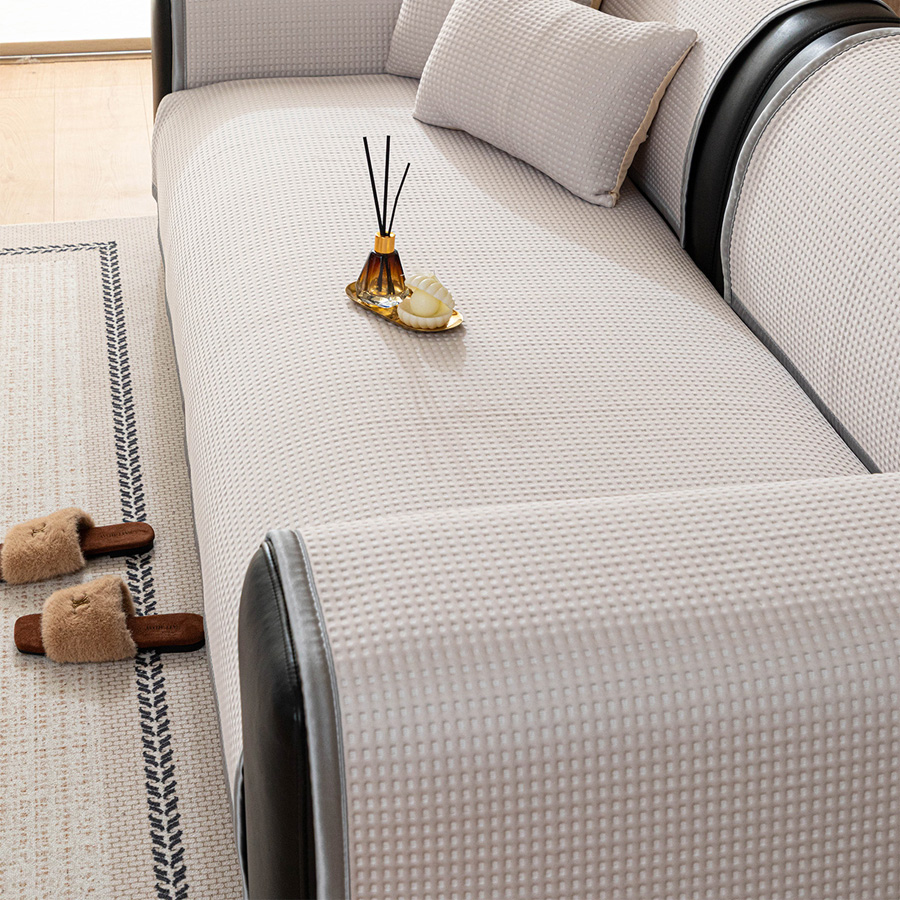 Μπράτσο | Πλάτη Καναπέ (90x90) Αντιολισθητικό Melinen August Silver