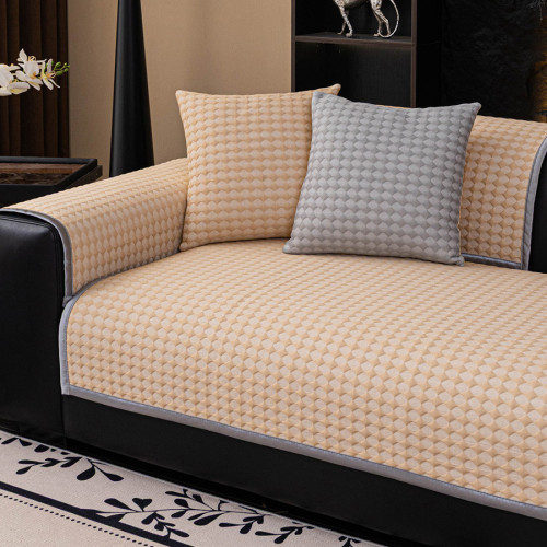 Μπράτσο | Πλάτη Καναπέ (90x90) Αντιολισθητικό Melinen Soleil Beige