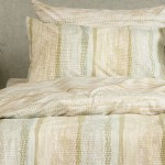 Σετ Σεντόνια Διπλά-Ημίδιπλα (205x270) Βαμβάκι/Πολυέστερ Melinen Casual Line Fuji Mocca