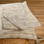 Κατωσέντονο Μονό (100x200+32) Με Λάστιχο + Μαξιλαροθήκη Melinen Casual Line Mini Fuji Mocca