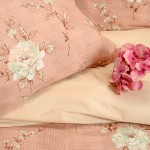 Μαξιλαροθήκες 2 τεμ (50x70) Βαμβάκι/Πολυέστερ Melinen Casual Line Gianna Rose