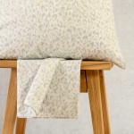 Κατωσέντονο Μονό (100x200+32) Με Λάστιχο + Μαξιλαροθήκη Melinen Casual Line Mini Leo Aqua/Grey