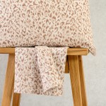 Κατωσέντονο Μονό (100x200+32) Με Λάστιχο + Μαξιλαροθήκη Melinen Casual Line Mini Leo Mocca