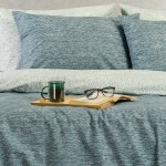 Παπλωματοθήκη Μονή (165x245) Διπλής όψης Βαμβάκι/Πολυέστερ Melinen Casual Line Rafaelo Petrol