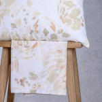 Κατωσέντονο Διπλό (160x200+32) Με Λάστιχο + Μαξιλαροθήκες Melinen Casual Line Mini Anabelle Beige