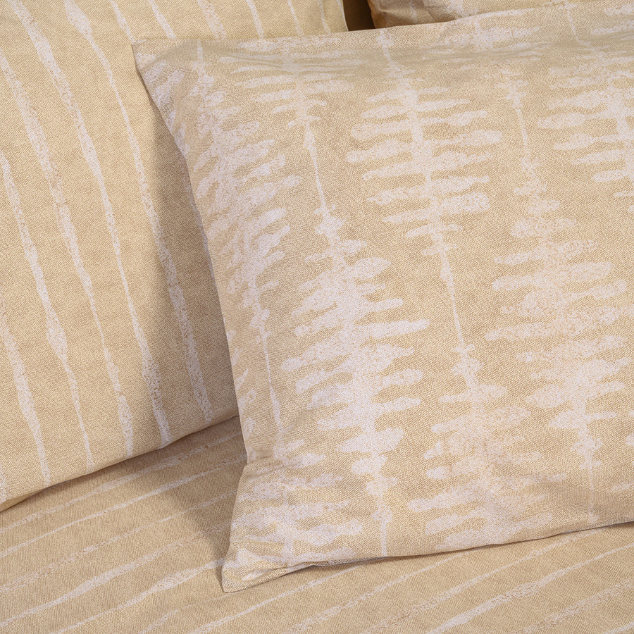 Σετ Σεντόνια Μονά (170x270) Βαμβάκι/Πολυέστερ Melinen Casual Line Kai Beige