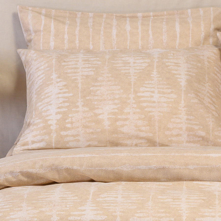 Σετ Σεντόνια Μονά (170x270) Βαμβάκι/Πολυέστερ Melinen Casual Line Kai Beige