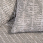 Μαξιλαροθήκες 2 τεμ (50x70) Βαμβάκι/Πολυέστερ Melinen Casual Line Kai Grey