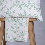 Κατωσέντονο Ημίδιπλο (120x200+32) Με Λάστιχο + Μαξιλαροθήκη Melinen Casual Line Mini Sienna Forest