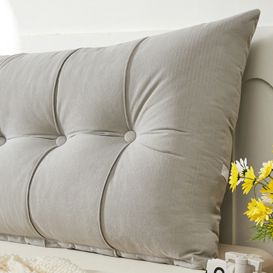 Mαξιλάρι Πλάτης Κρεβατιού | Μαξιλάρι για Κεφαλάρι Kρεβατιού (150x60+18) Melinen Azure Ice