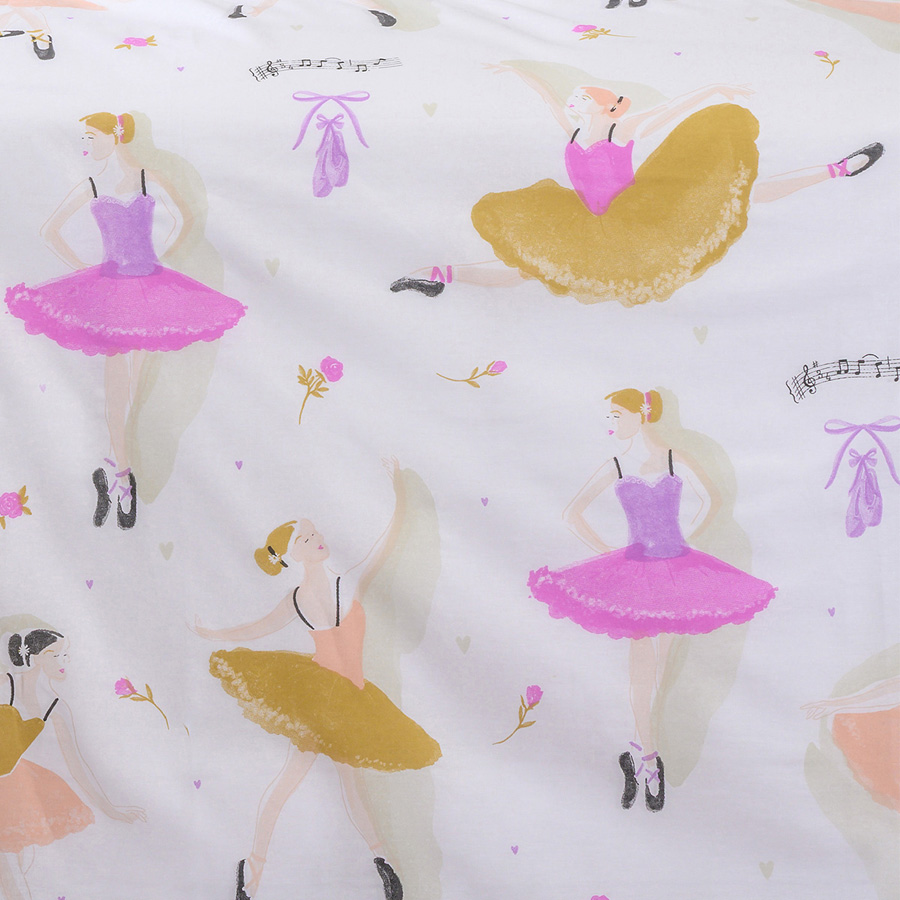 Σετ Σεντόνια Μονά Παιδικά (170x270) με Λάστιχο Βαμβακερά Melinen Kids Line Dancer