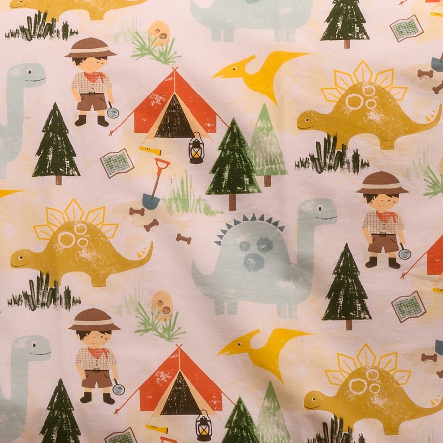 Παπλωματοθήκη Παιδική Μονή (165x245) Melinen Kids Line Explorer Red