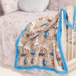 Κουβέρτα Βρεφική Λίκνου (αγκαλιάς) (80x105) Flannel Melinen Cars