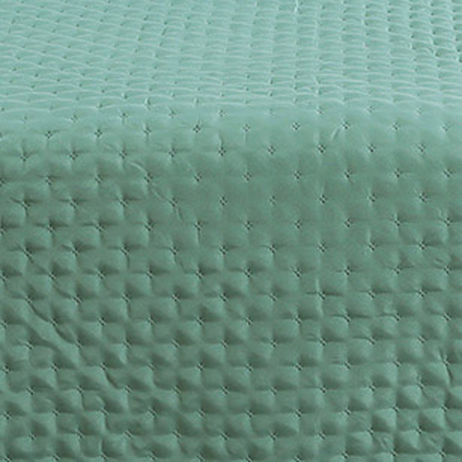 Κουβερλί Μονό (160x240) Μονόχρωμο Διπλής Όψης Melinen Renzo aqua/dark grey