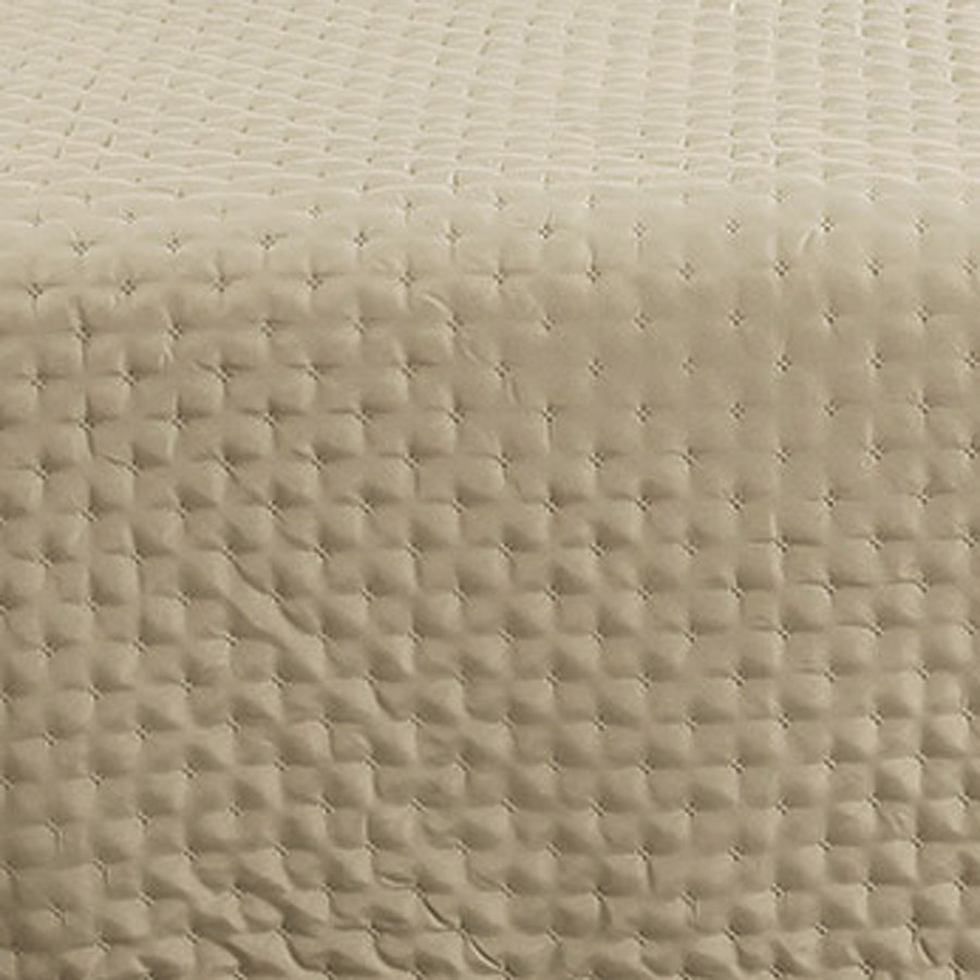 Κουβερλί Μονό (160x240) Μονόχρωμο Διπλής Όψης Melinen Renzo ecru/grey