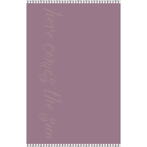 Πετσέτα Θαλάσσης (86X160) Melinen Beatles Plum (Δαμασκηνί)