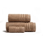 Πετσέτα Προσώπου (50x100) 600γρ/τμ Melinen Premio Mocca