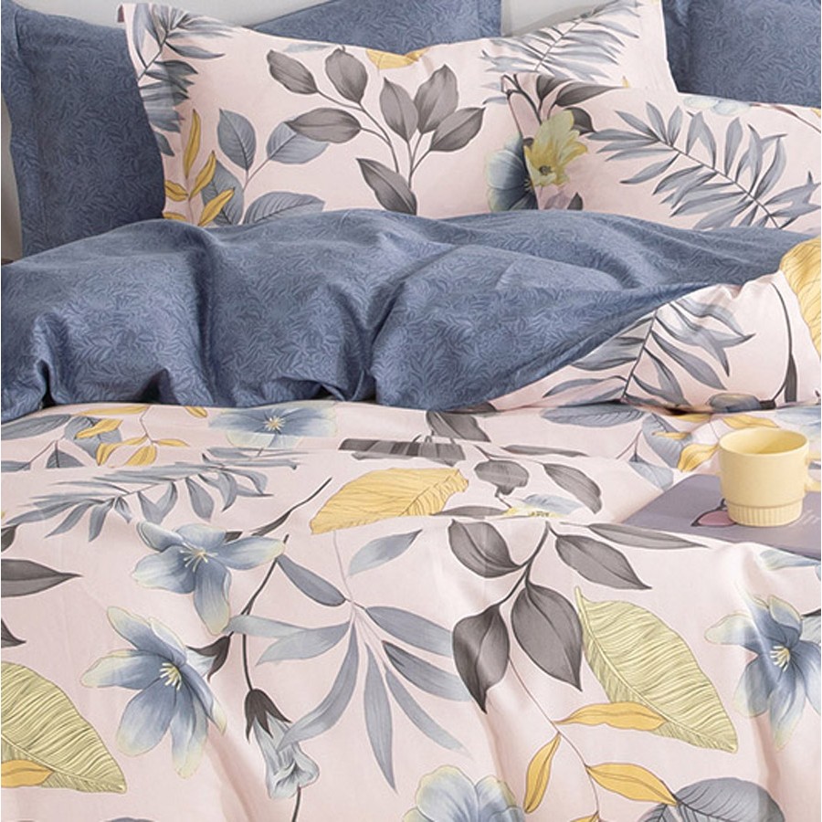 Σετ Σεντόνια Υπέρδιπλα (230x270) Βαμβακοσατέν 200 Kλωστών Melinen Prime Line Ava