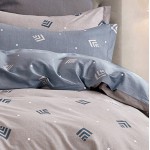 Σετ Σεντόνια Υπέρδιπλα (230x270) Με Λάστιχο Βαμβακοσατέν 200 Kλωστών Melinen Prime Line Felix