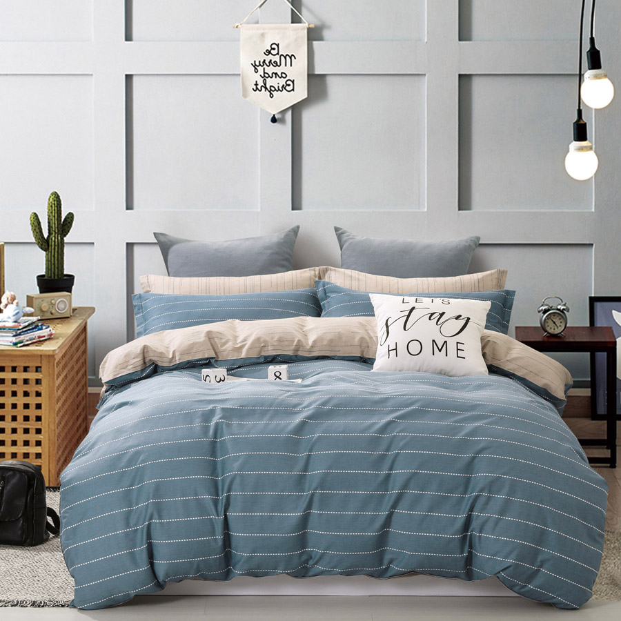 Σετ Παπλωματοθήκη Υπέρδιπλη (220x240) με μαξιλαροθήκες Melinen Prime Line Nova