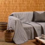 Ριχτάρι για Τριθέσιο Καναπέ (180x300) Ζακάρ Melinen Ophelia Blue