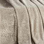 Ριχτάρι για Διθέσιο Καναπέ (170x250) Flannel Ανάγλυφο Melinen Giza Greige